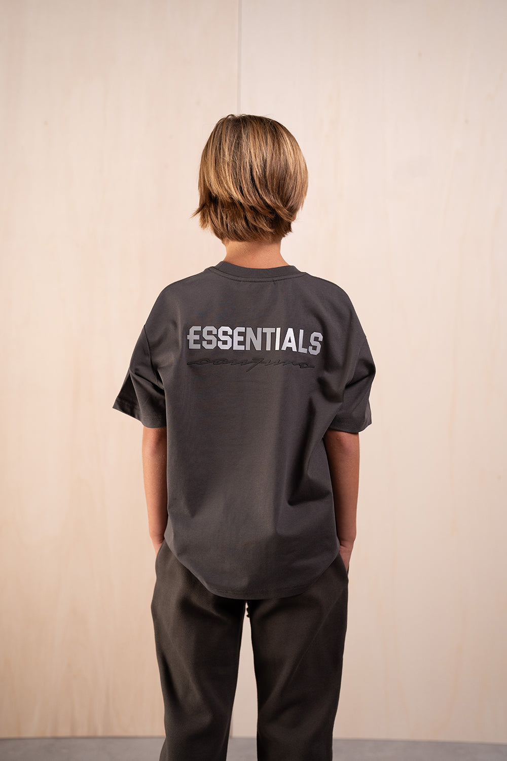 KIDS RUBBER SHIRT - DARK GREY