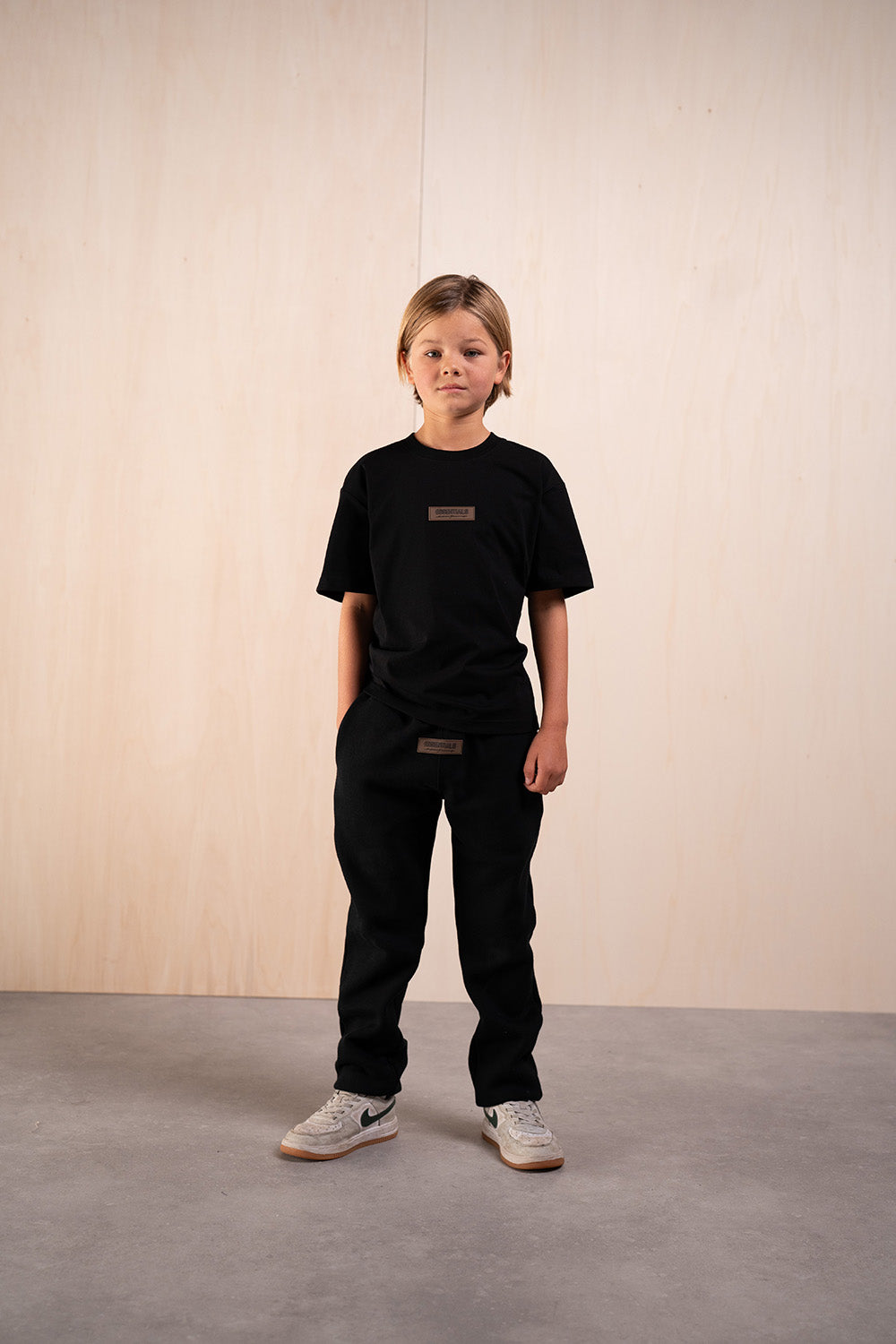 KIDS RUBBER SHIRT - BLACK