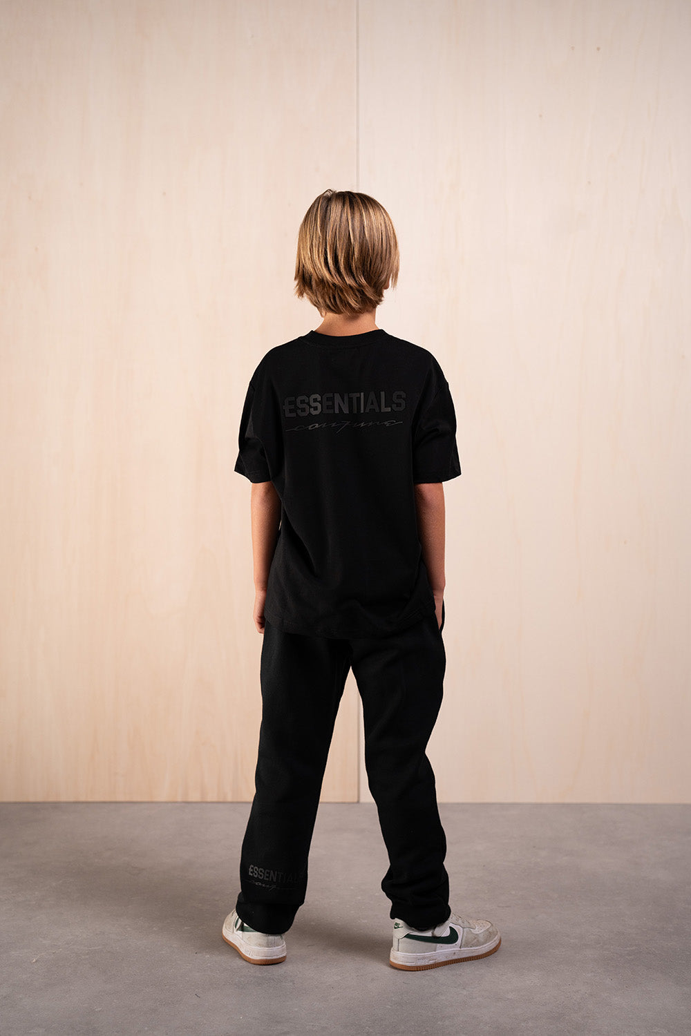 KIDS RUBBER SHIRT - BLACK
