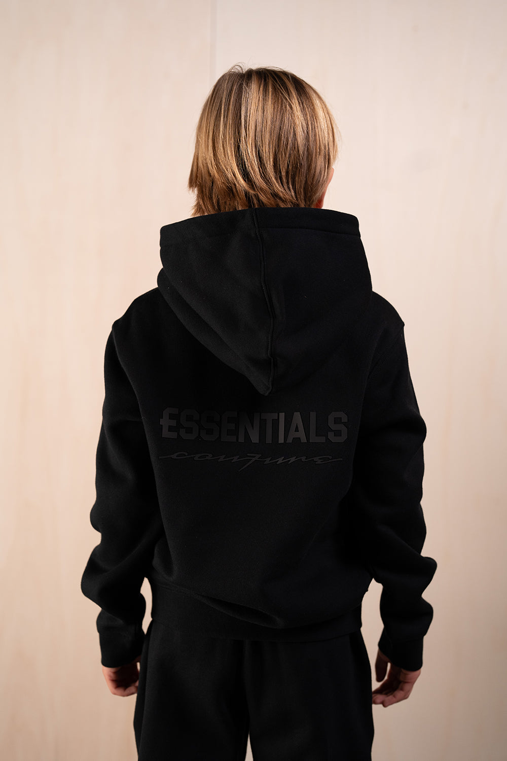 KIDS RUBBER TRACKSUIT - BLACK