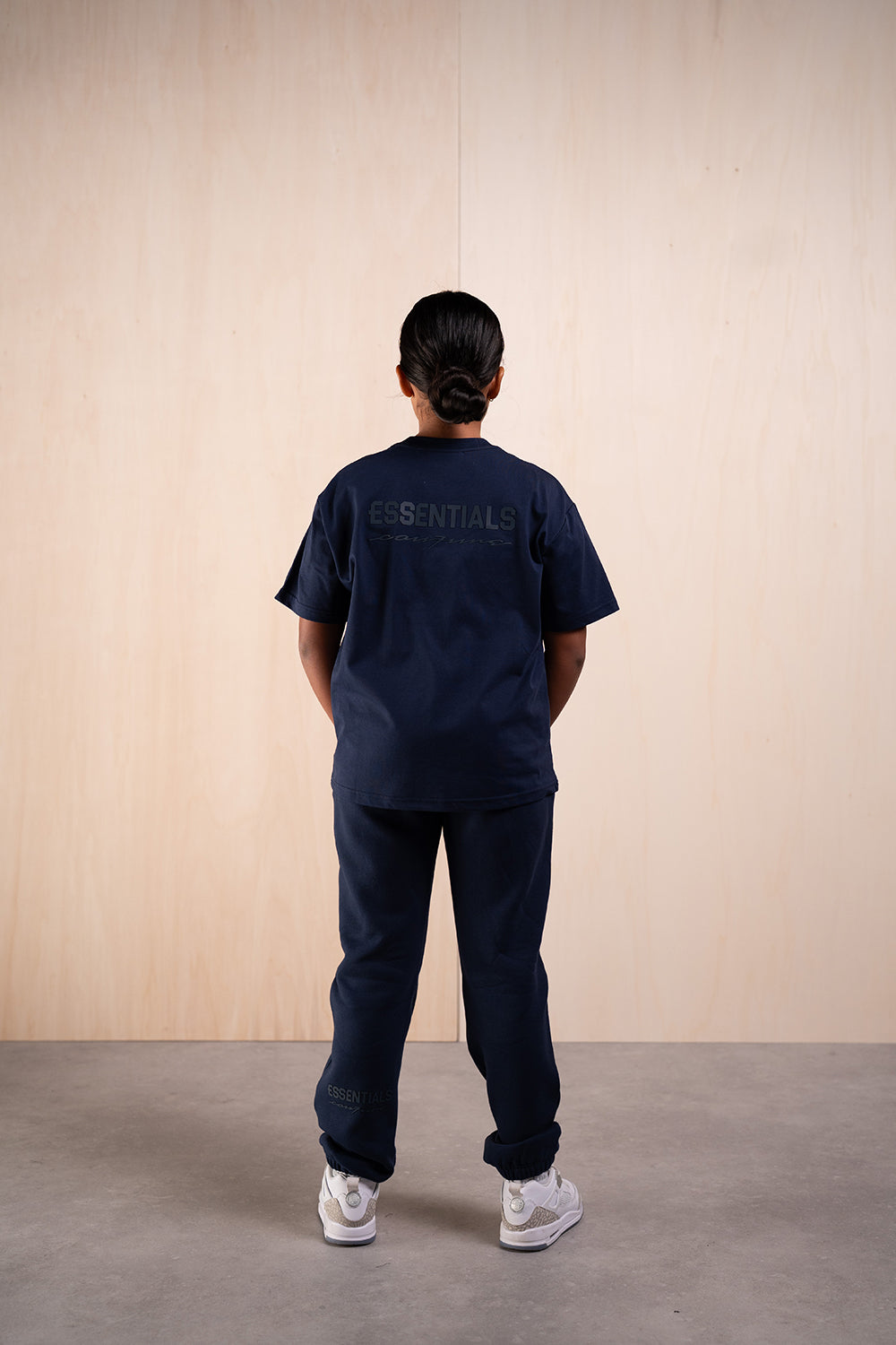 KIDS RUBBER SHIRT - NAVY BLUE