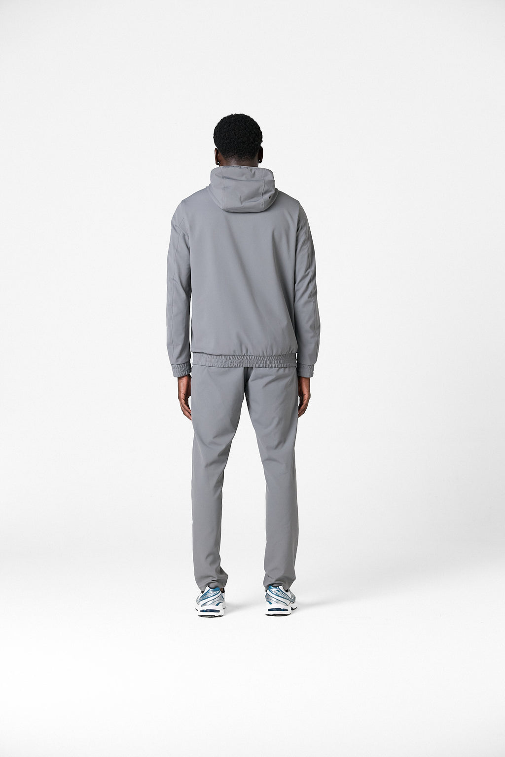 REFLECTION TECH HOODIE TRACKSUIT - GREY
