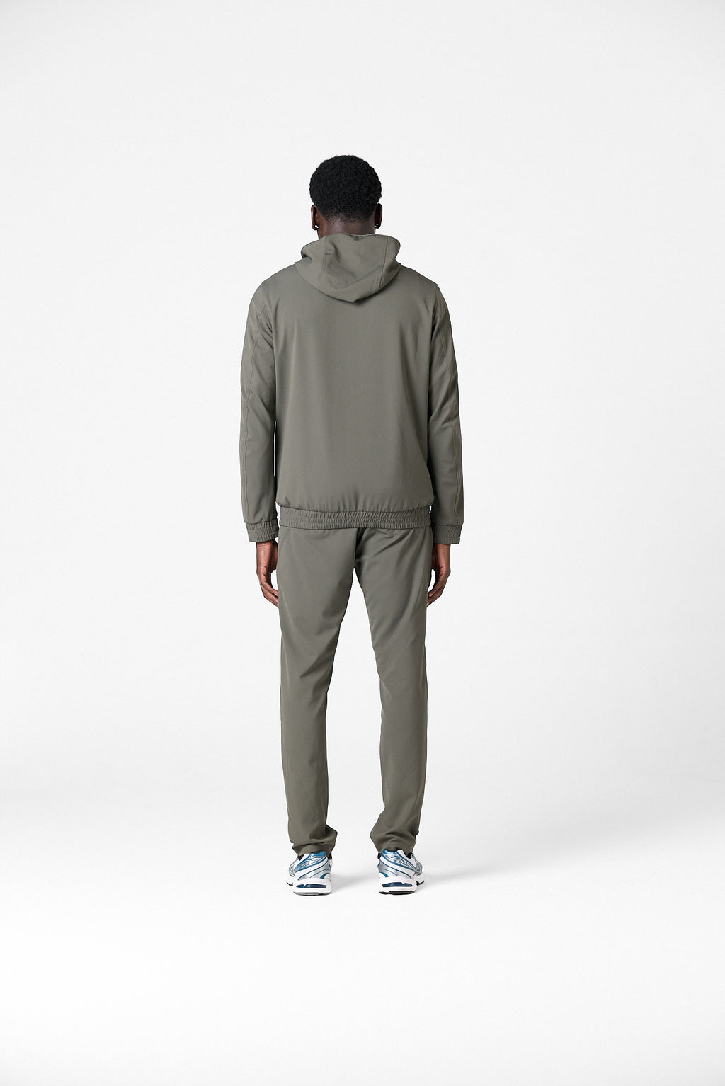 REFLECTION TECH HOODIE TRACKSUIT - GREEN