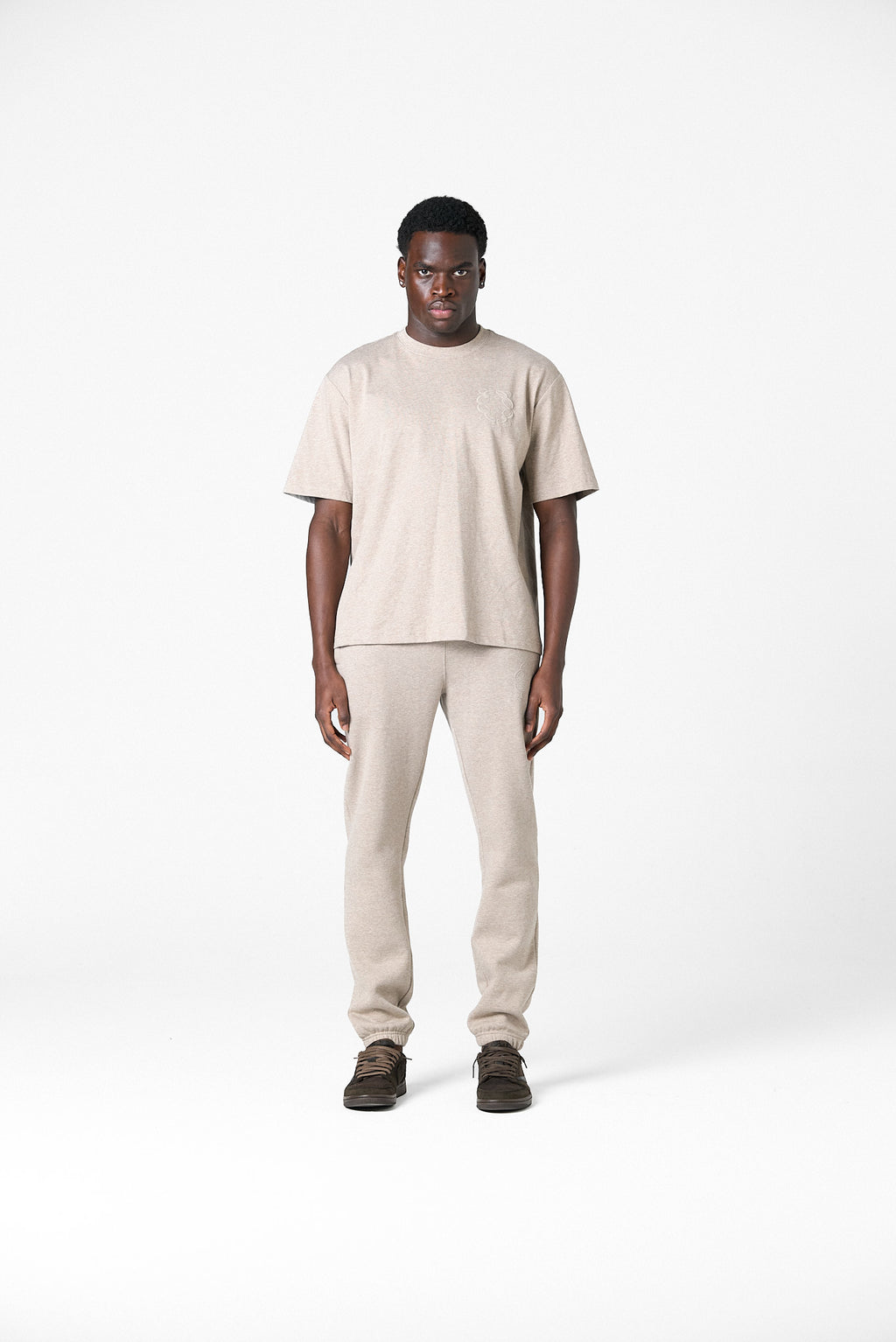 CLASSIC LOGO SHIRT - DARK BEIGE