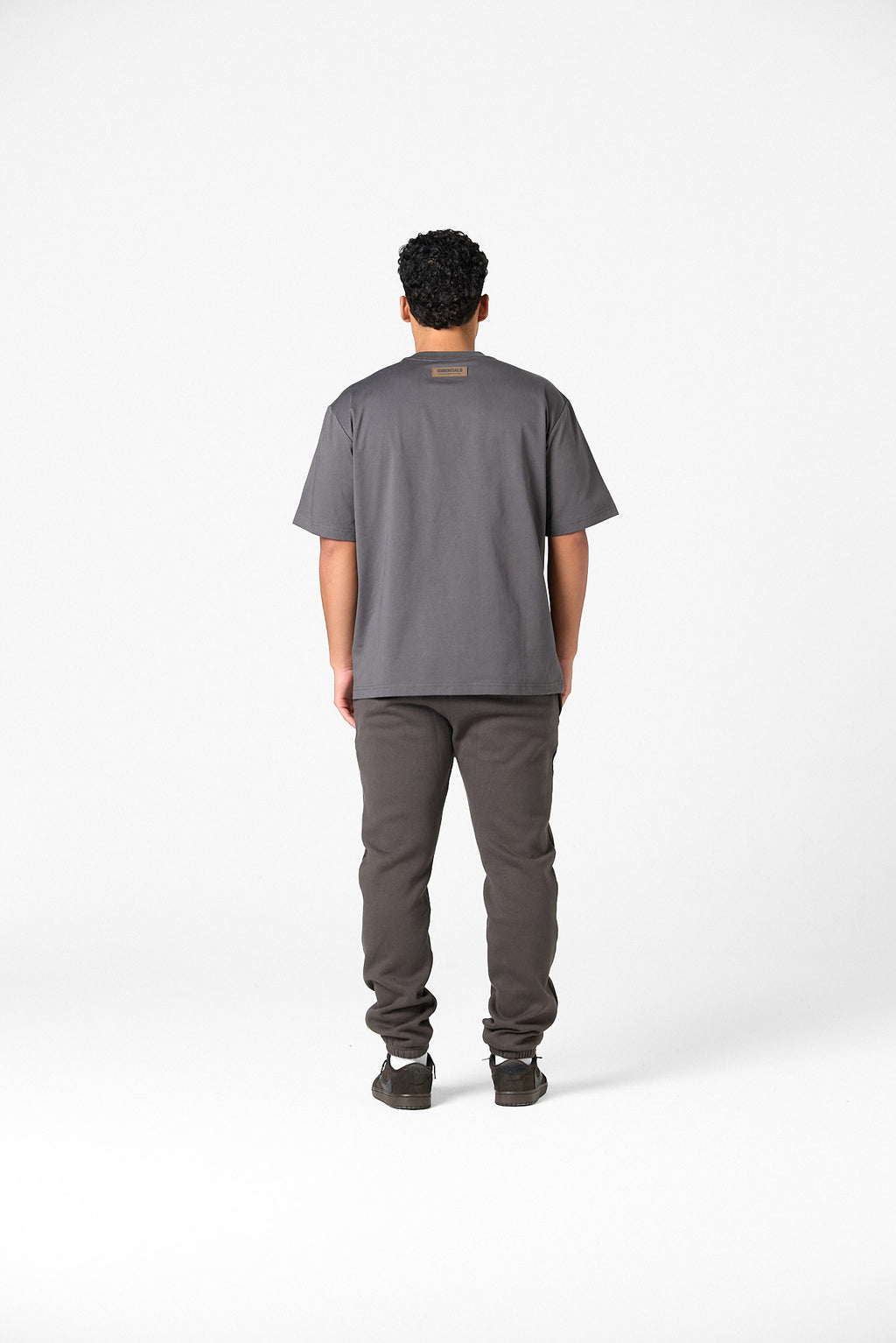BASIC CURVE SHIRT - DARK GREY