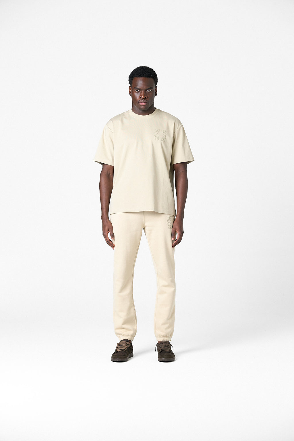 CLASSIC LOGO SHIRT - CREAM