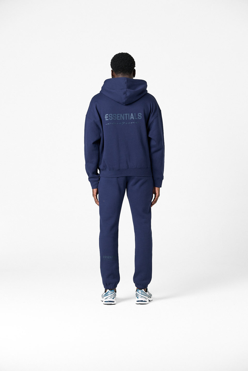 RUBBER TRACKSUIT - NAVY BLUE