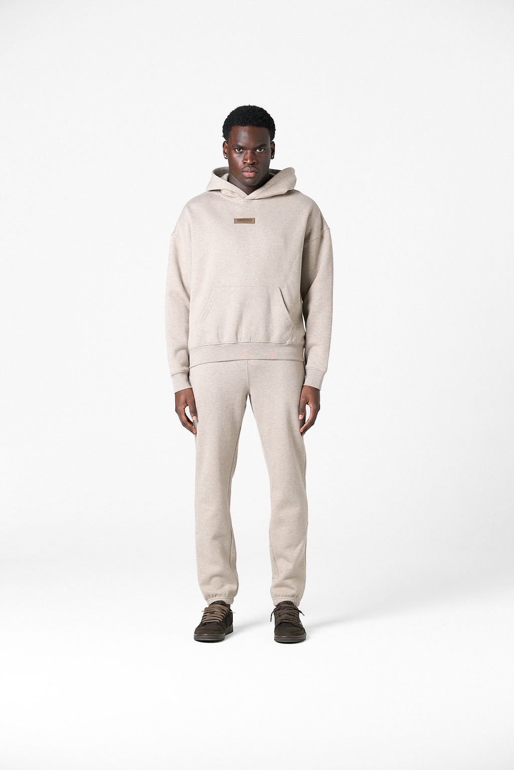 RUBBER TRACKSUIT - SAND