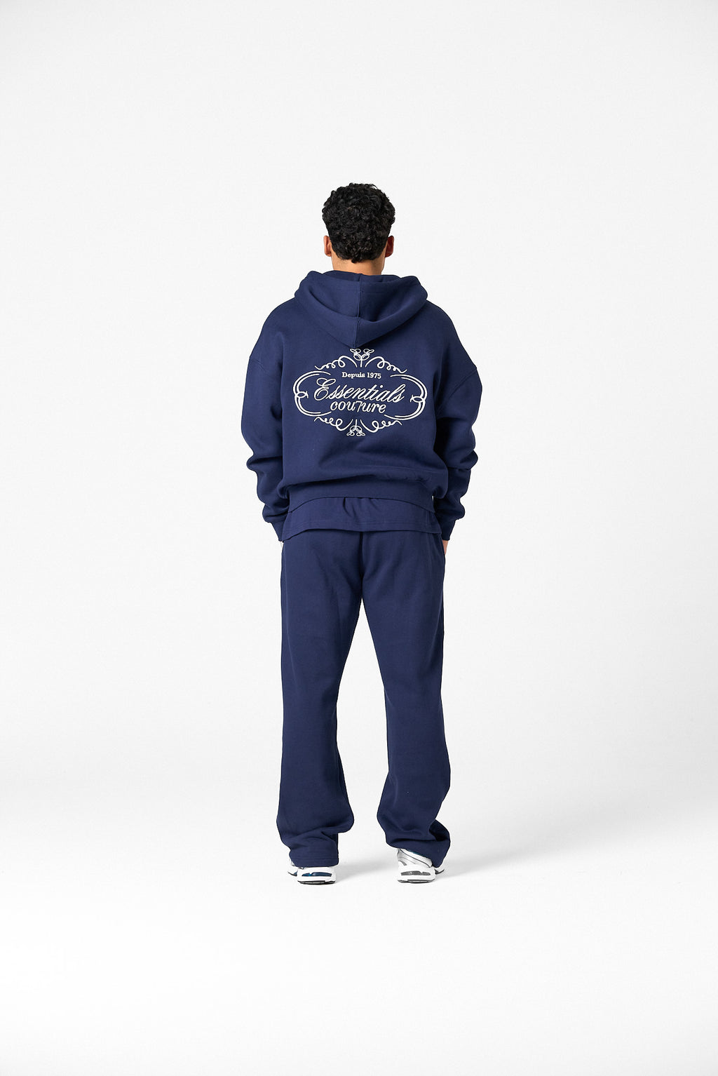 ROYAL ZIPPER TRACKSUIT - NAVY BLUE