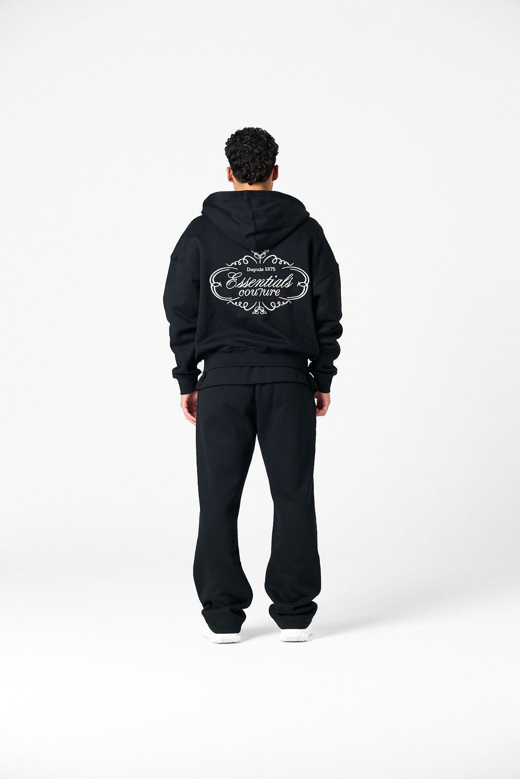 ROYAL ZIPPER TRACKSUIT - BLACK