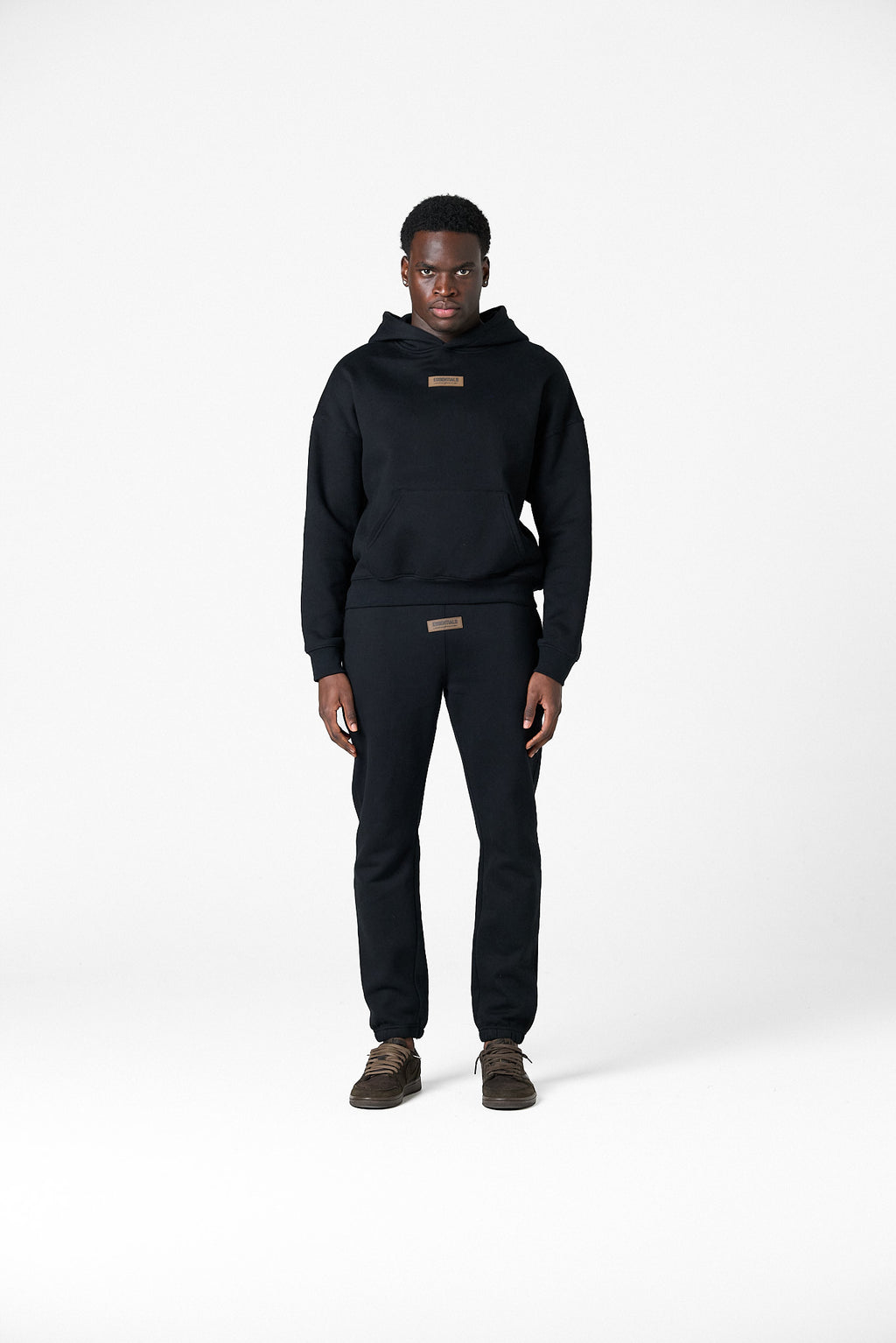 RUBBER TRACKSUIT - BLACK