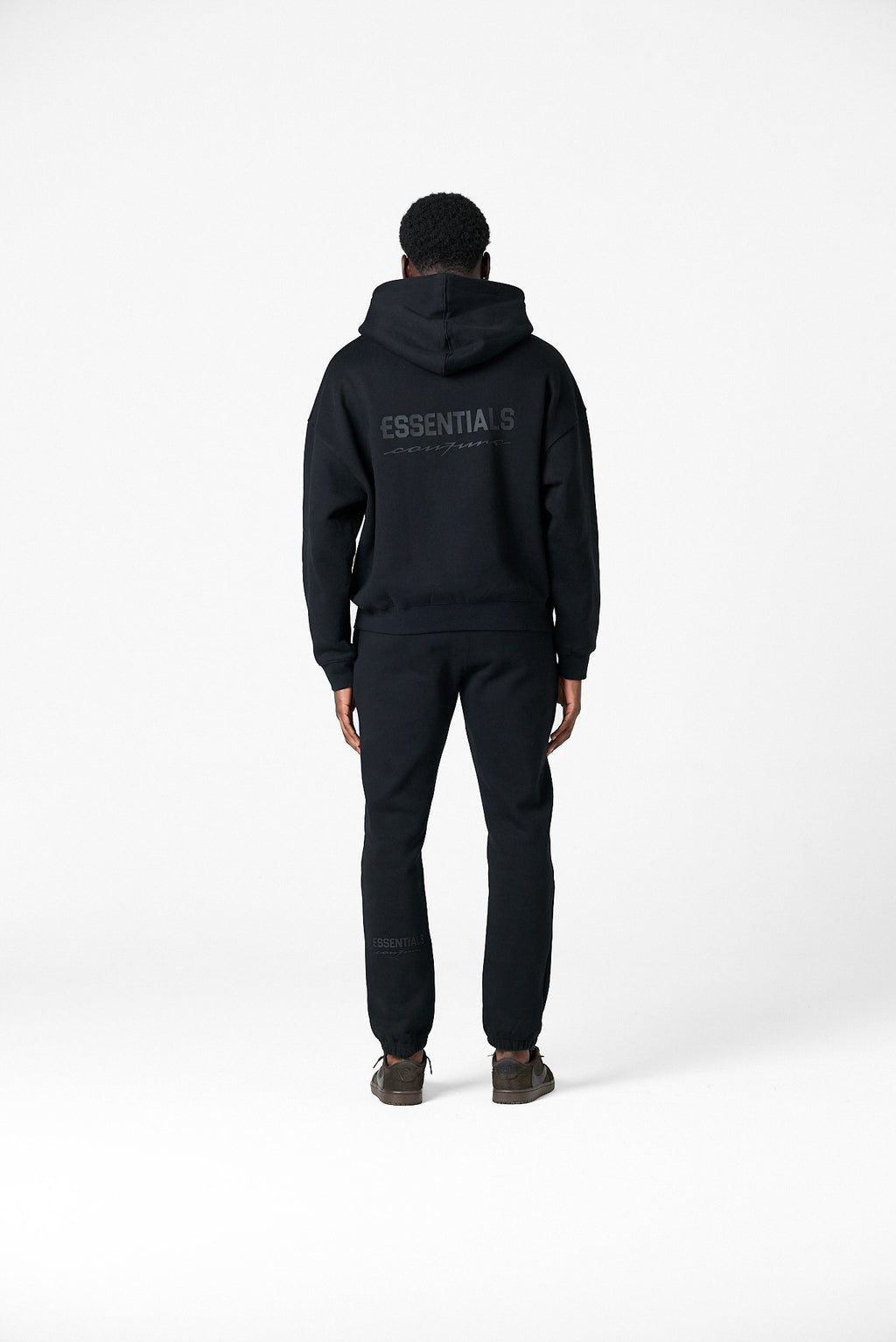 RUBBER TRACKSUIT - BLACK