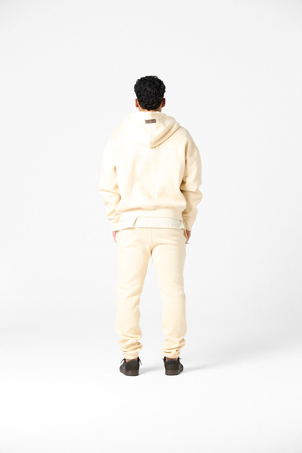 BASIC ZIPPER TRACKSUIT - BEIGE