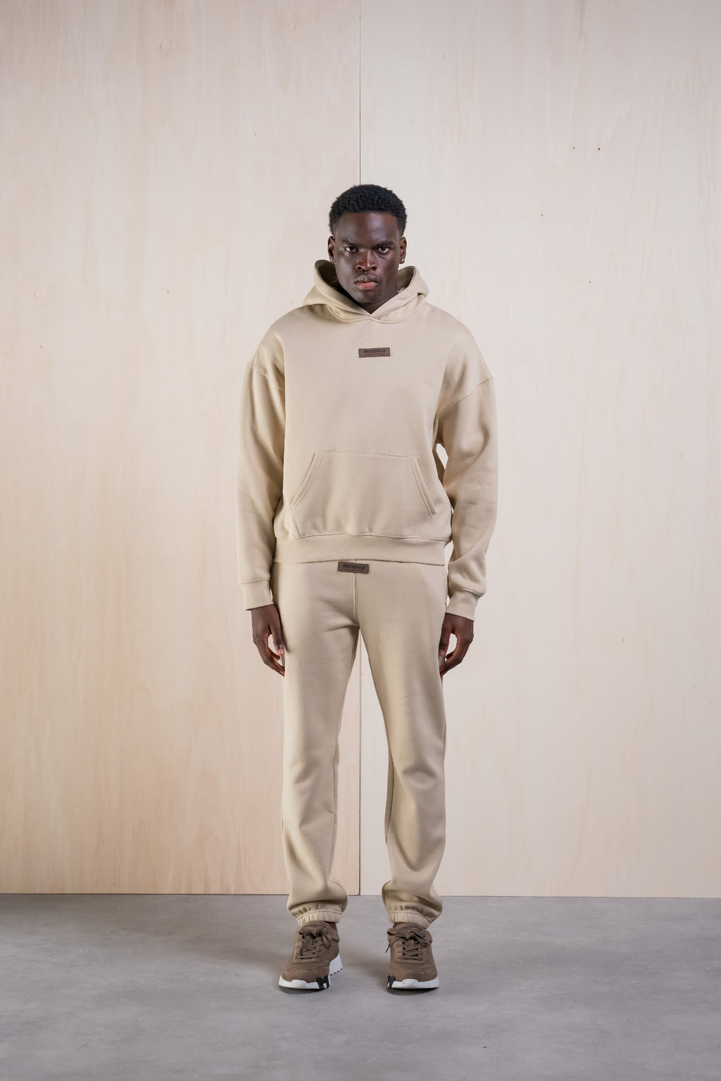 RUBBER TRACKSUIT - SAND