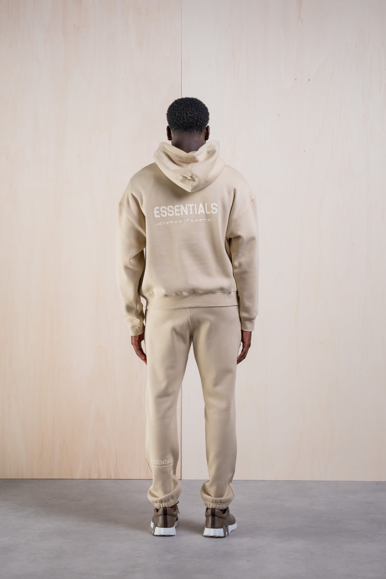 RUBBER TRACKSUIT - SAND