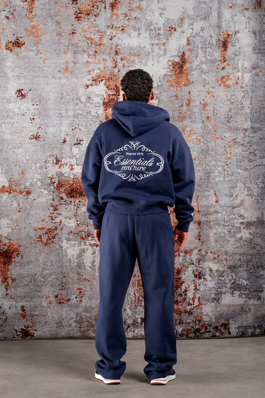 ROYAL ZIPPER TRACKSUIT - NAVY BLUE