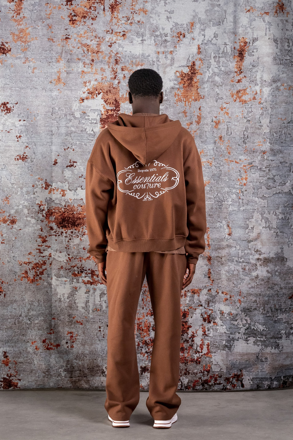 ROYAL ZIPPER TRACKSUIT - CHOCOLATE