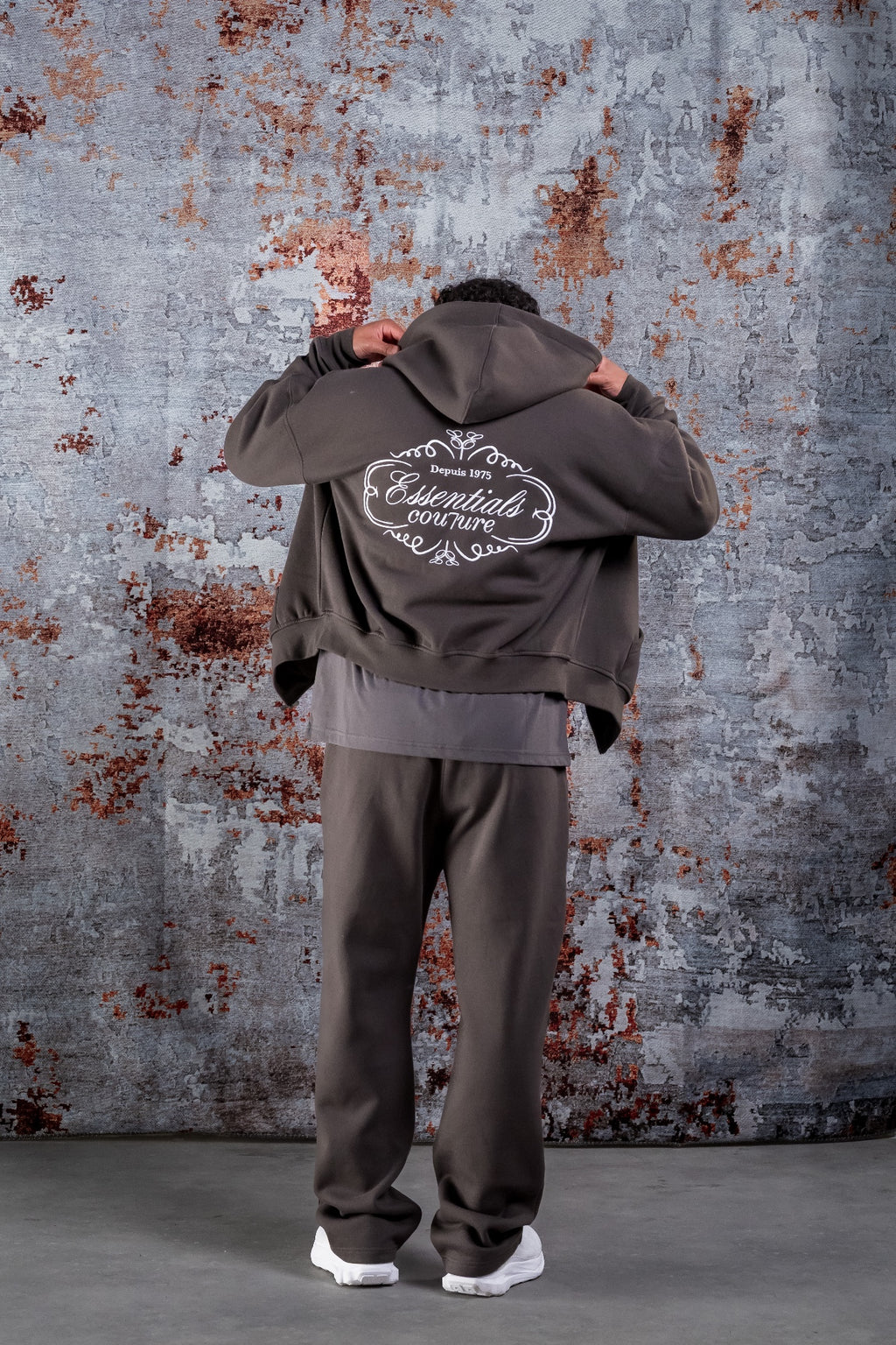 ROYAL ZIPPER TRACKSUIT - DARK GREY