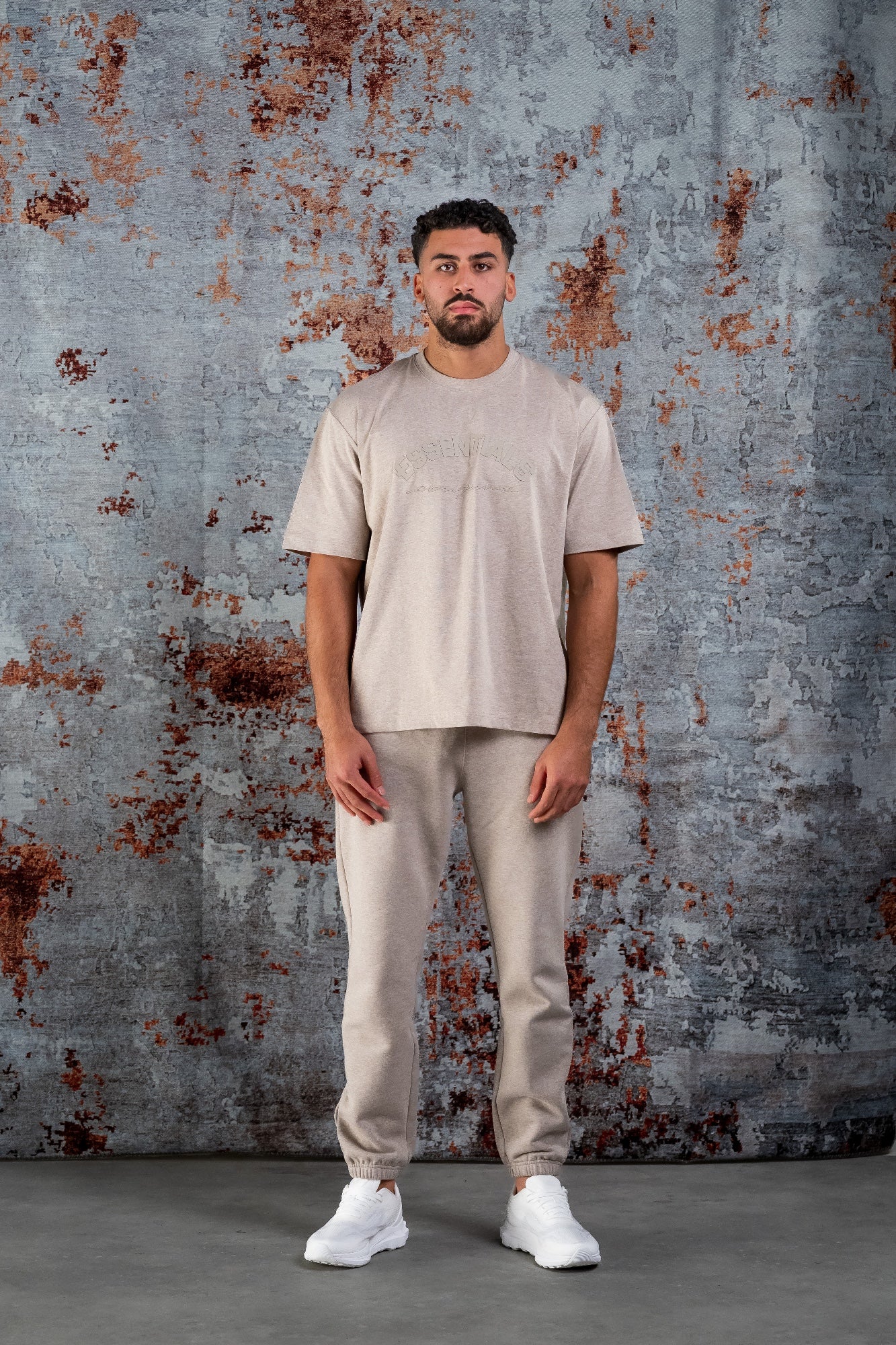 BASIC CURVE SHIRT - DARK BEIGE