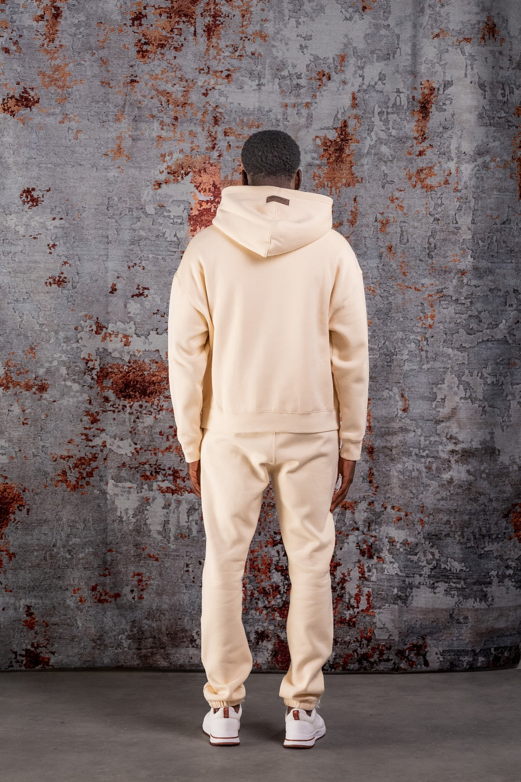 BASIC CURVE TRACKSUIT - BEIGE