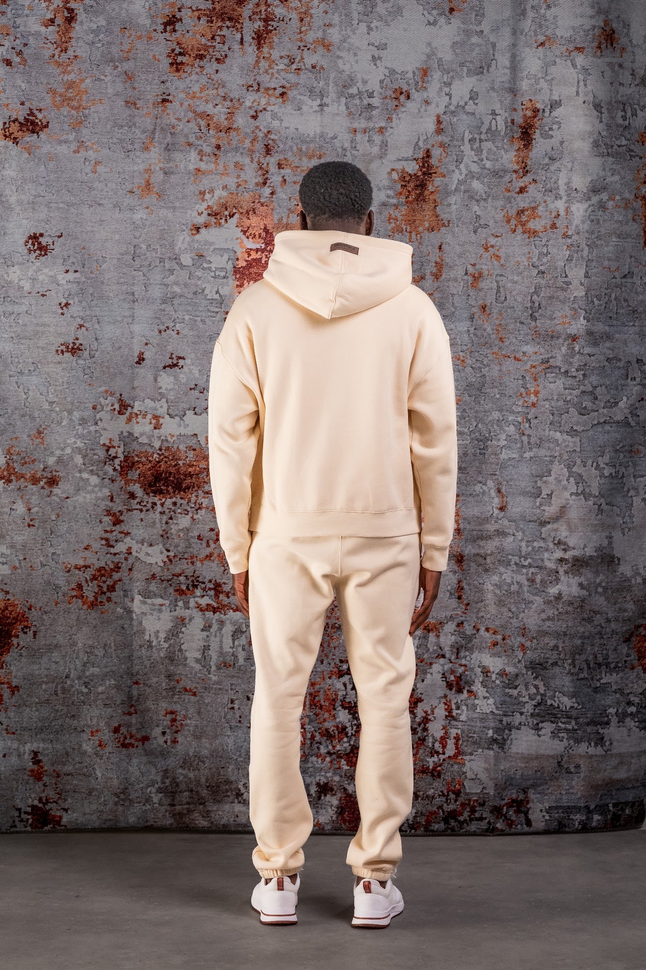 BASIC CURVE TRACKSUIT - BEIGE