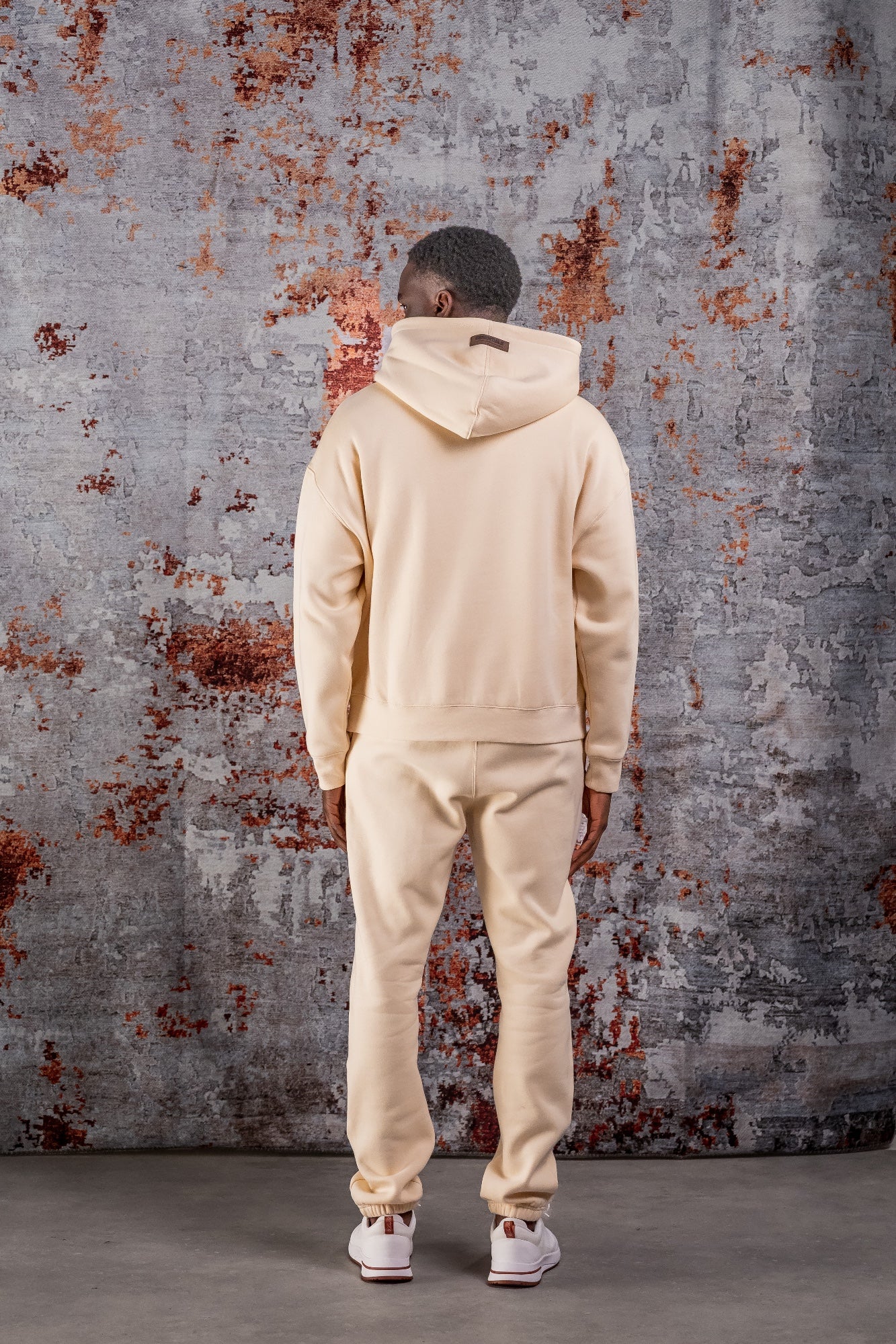 BASIC CURVE TRACKSUIT - BEIGE
