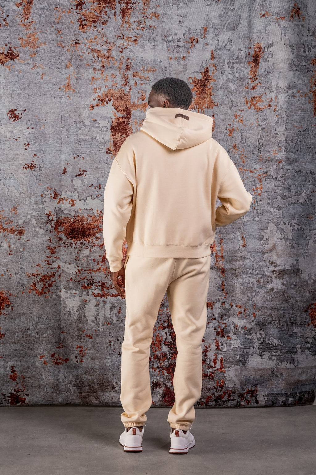 BASIC CURVE TRACKSUIT - BEIGE