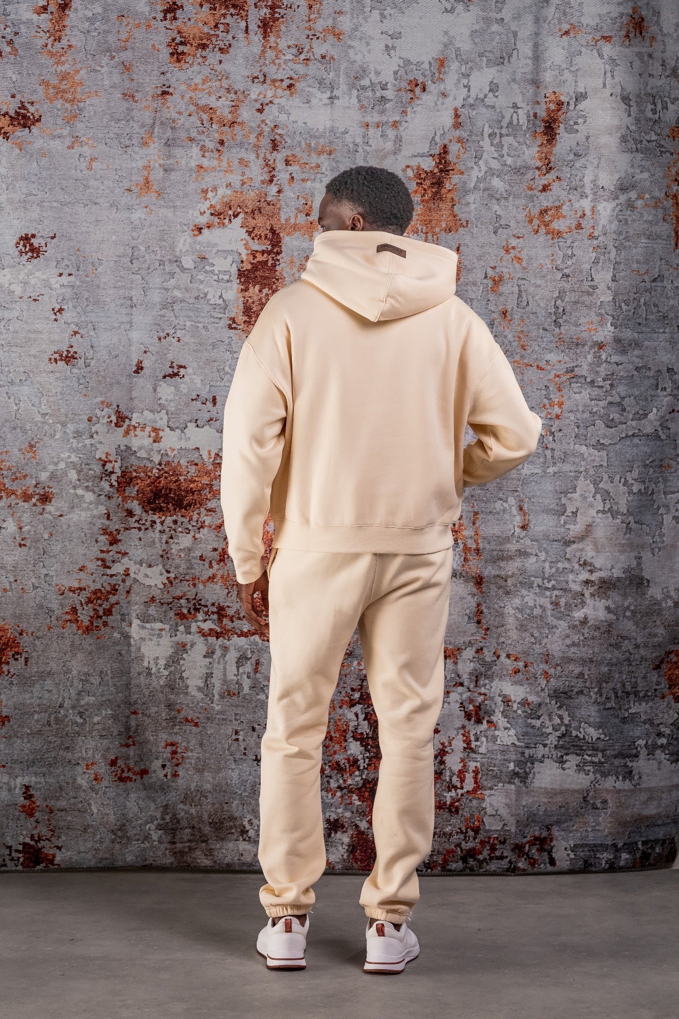 BASIC CURVE TRACKSUIT - BEIGE
