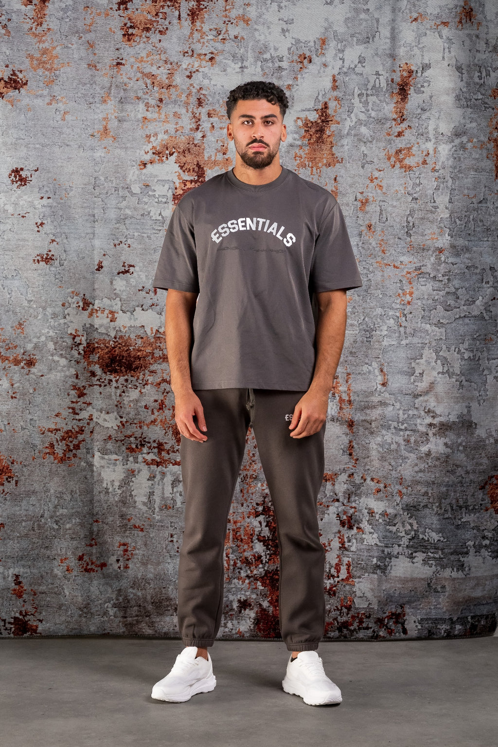 BASIC CURVE SHIRT - DARK GREY