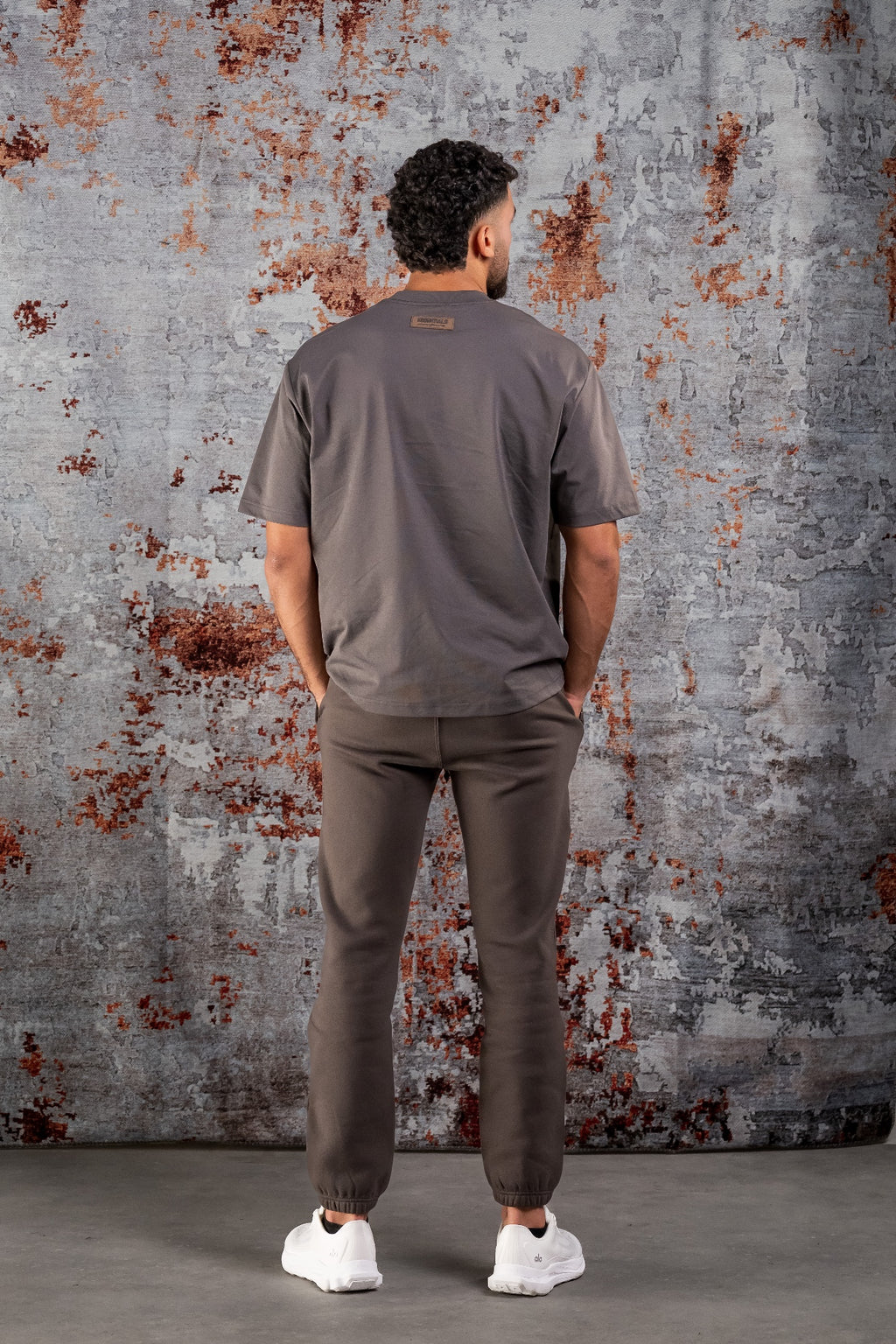 BASIC CURVE SHIRT - DARK GREY