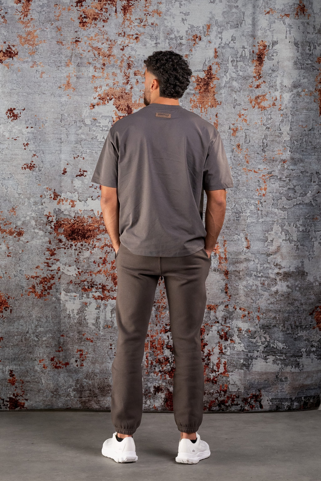 BASIC CURVE SHIRT - DARK GREY