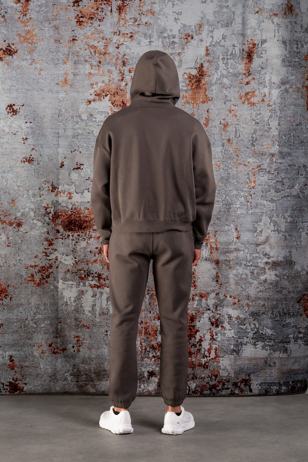 BASIC CURVE TRACKSUIT - DARK GREY