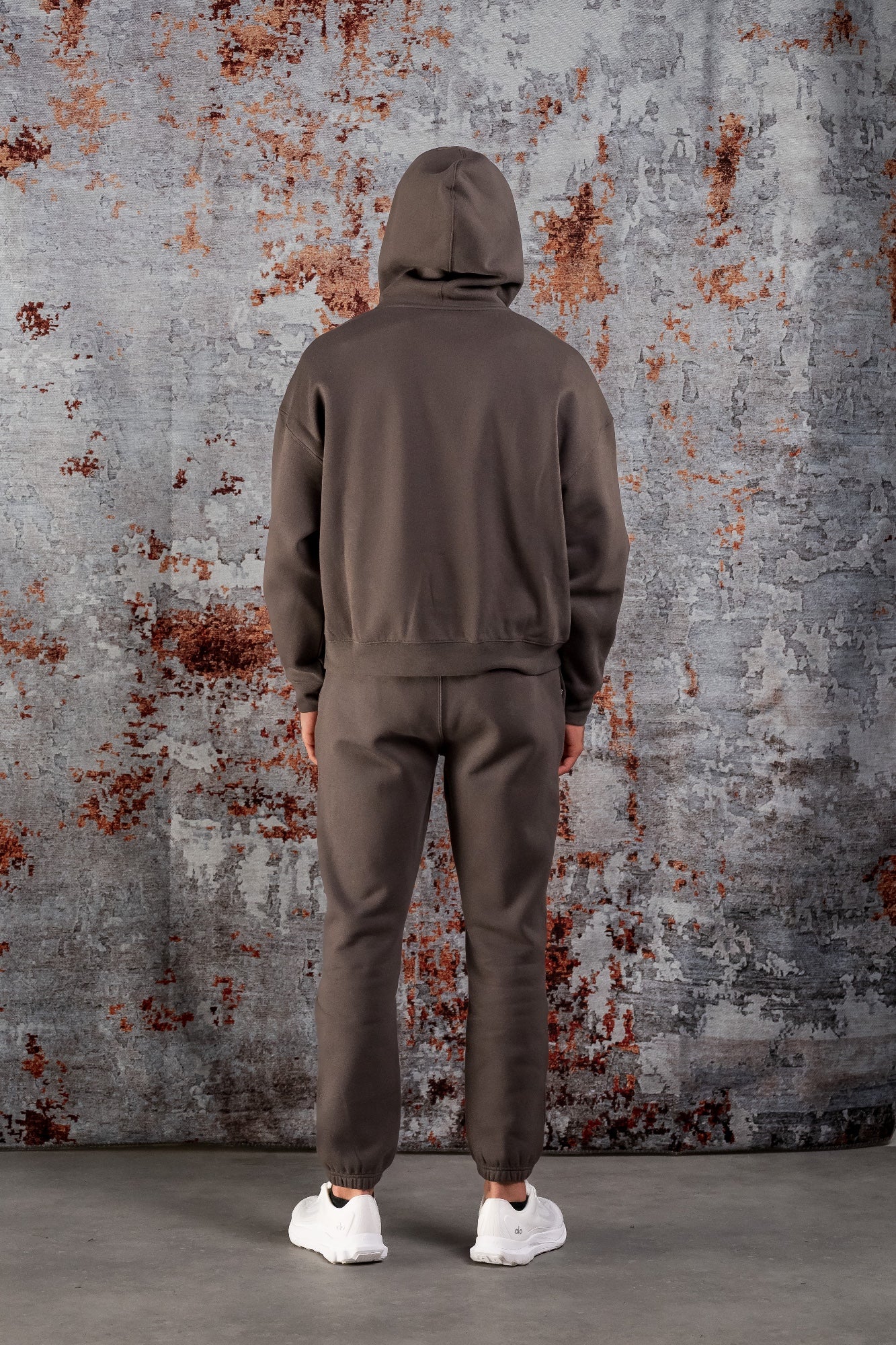 BASIC CURVE TRACKSUIT - DARK GREY