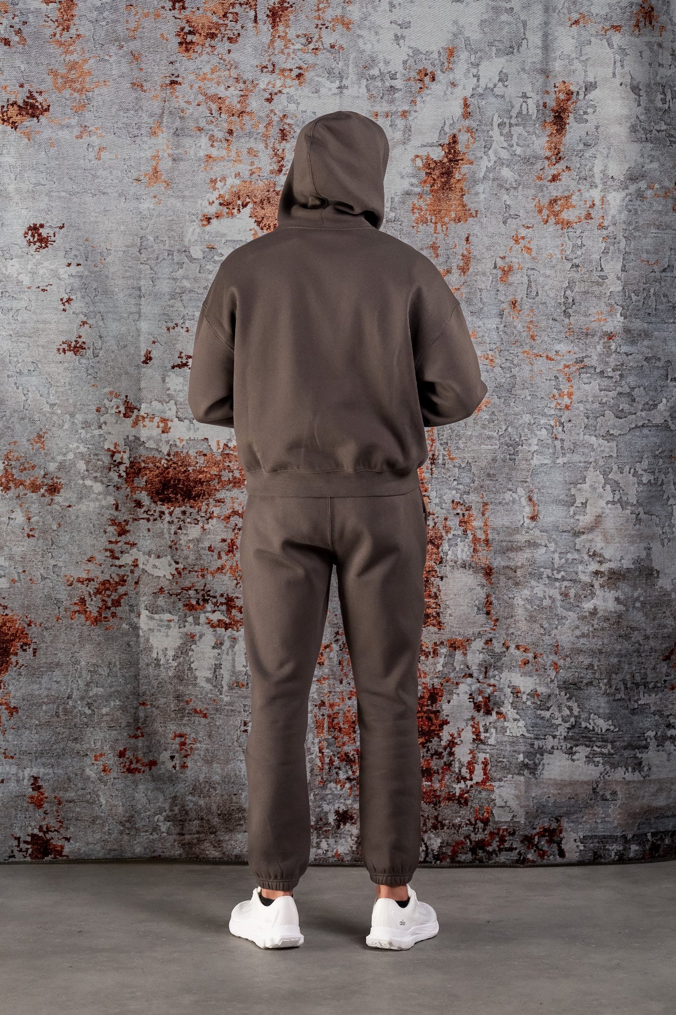 BASIC CURVE TRACKSUIT - DARK GREY