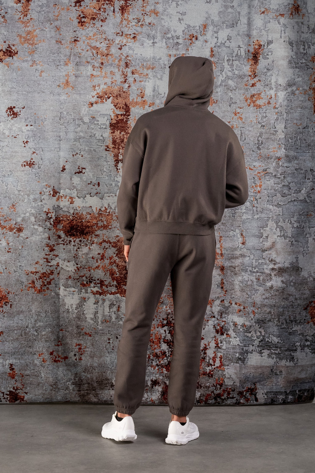 BASIC CURVE TRACKSUIT - DARK GREY