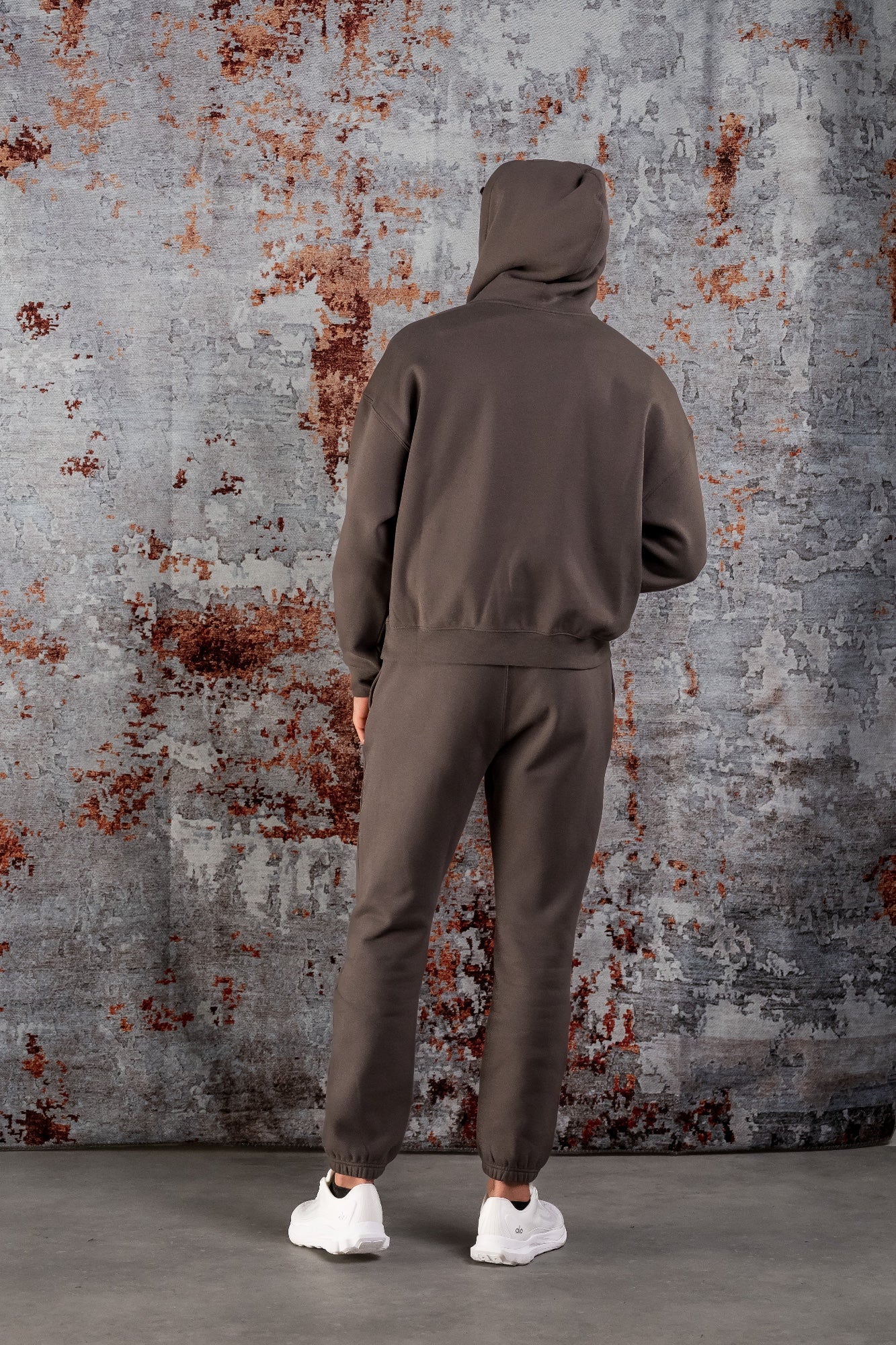BASIC CURVE TRACKSUIT - DARK GREY