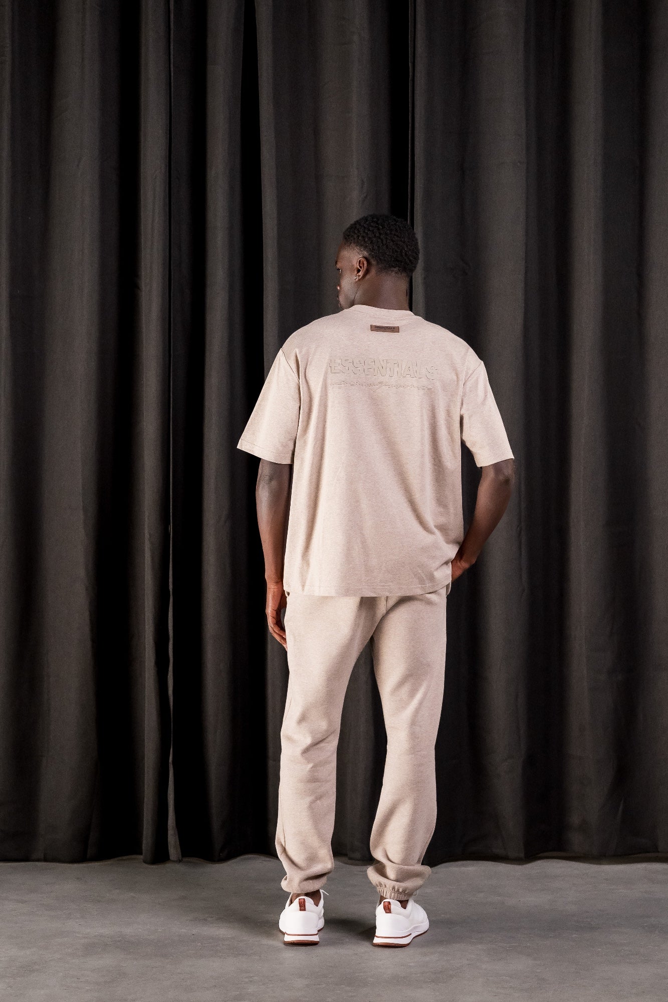 BASIC SHIRT - DARK BEIGE