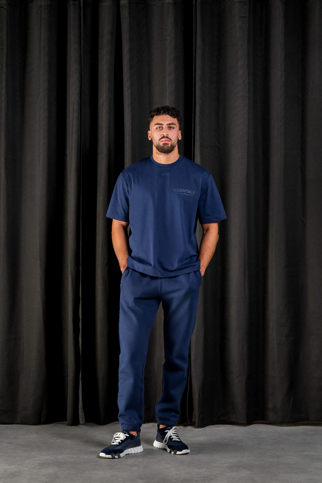 BASIC SHIRT - NAVY BLUE