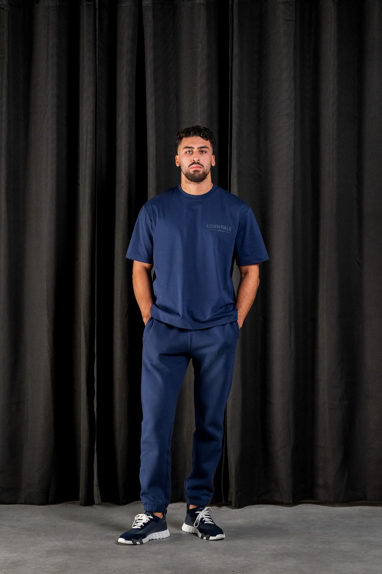 BASIC SHIRT - NAVY BLUE