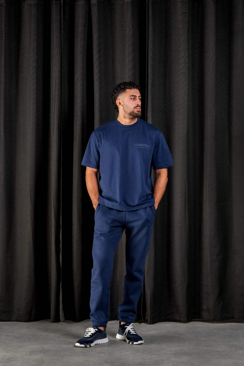 BASIC SHIRT - NAVY BLUE