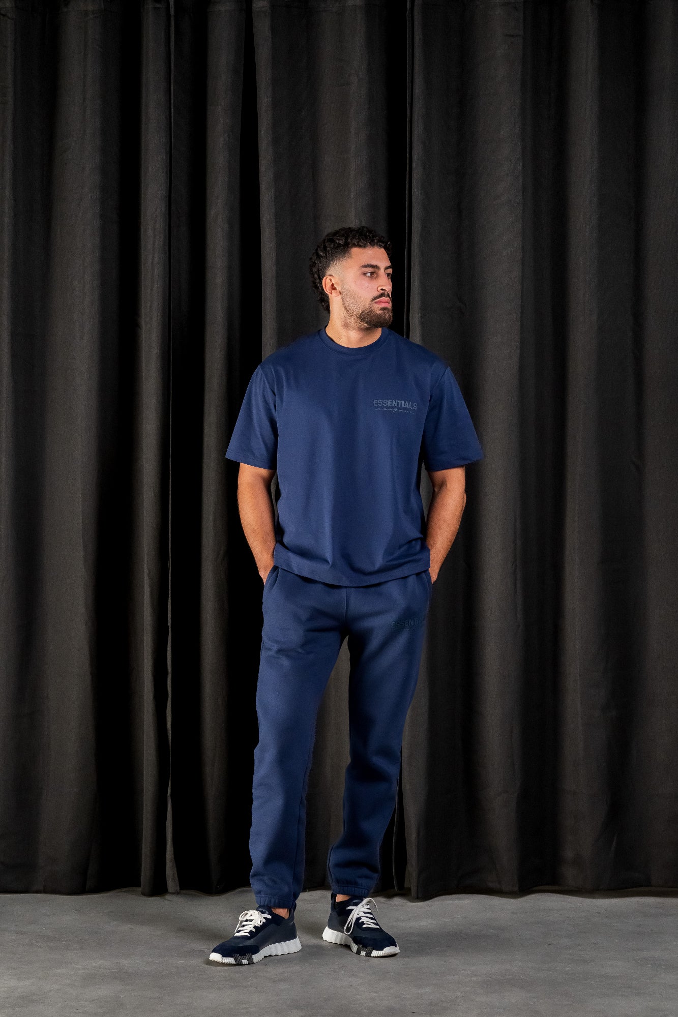 BASIC SHIRT - NAVY BLUE