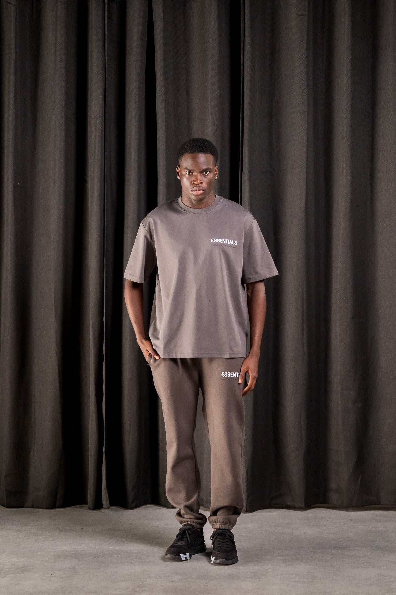 BASIC SHIRT - DARK GREY