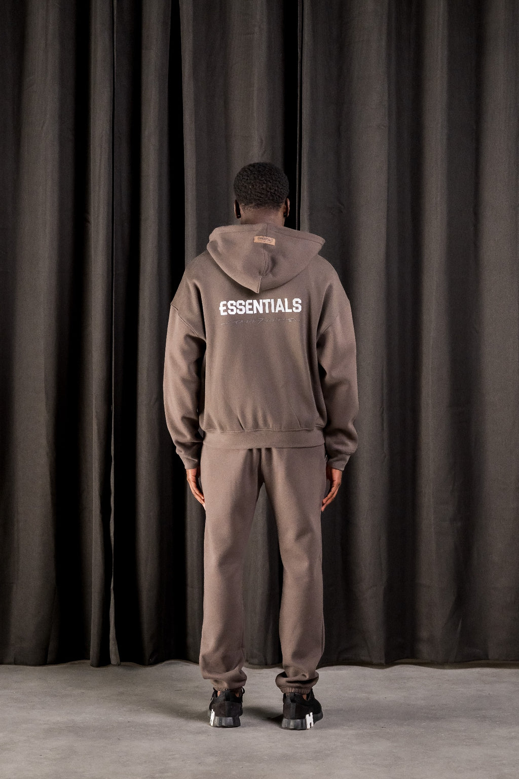 BASIC ZIPPER TRACKSUIT - DARK GREY