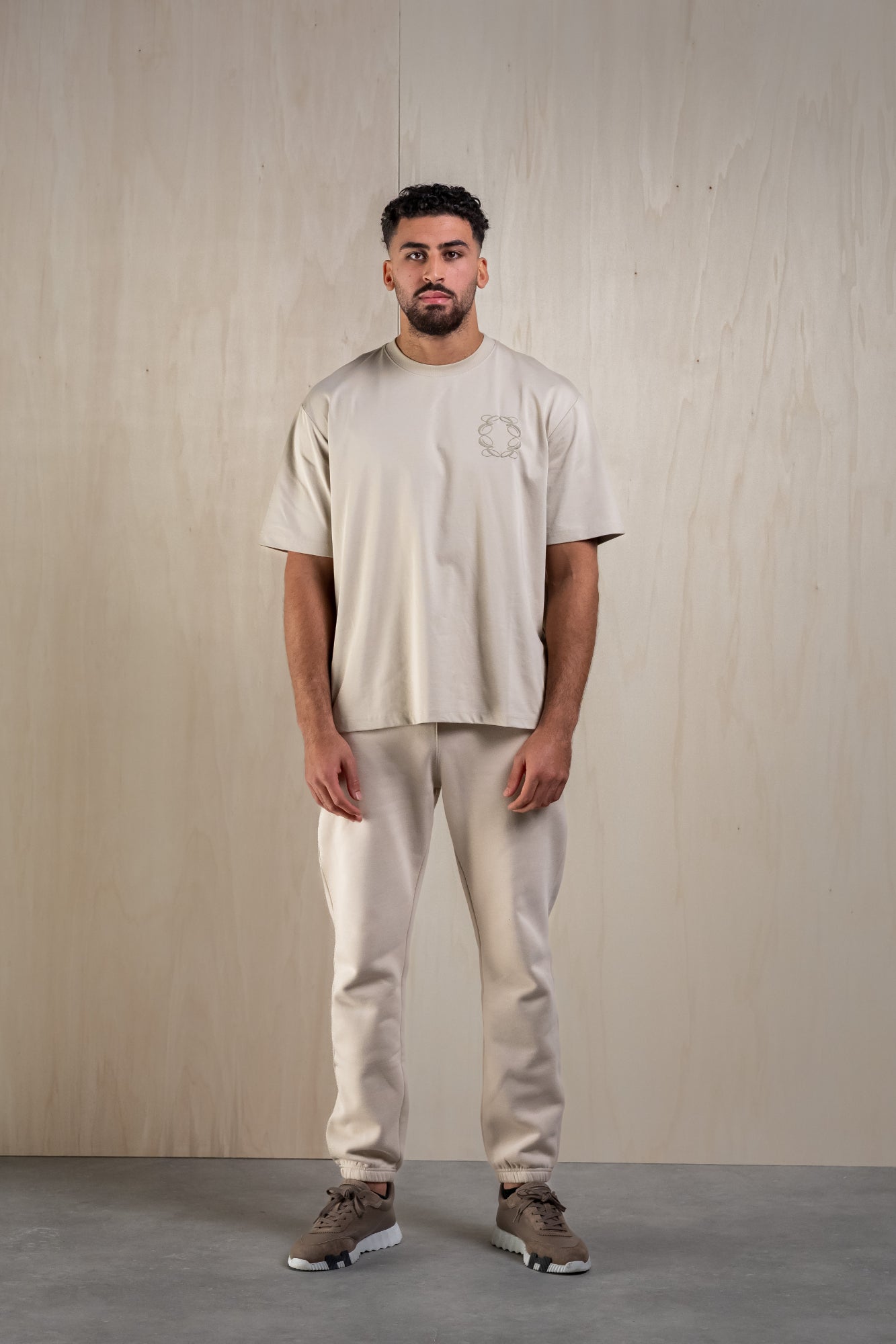 CLASSIC LOGO SHIRT - CREAM