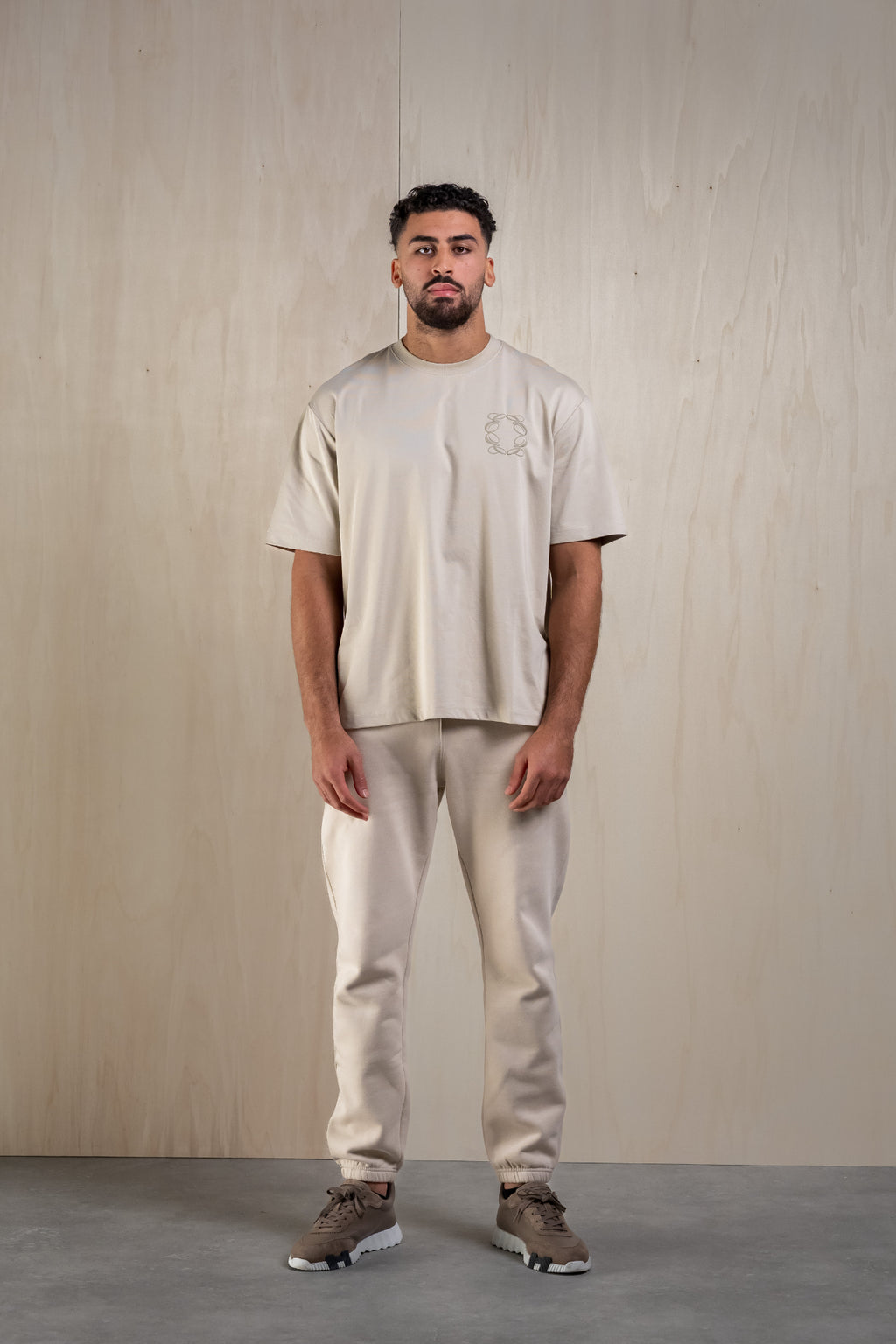 CLASSIC LOGO SHIRT - CREAM