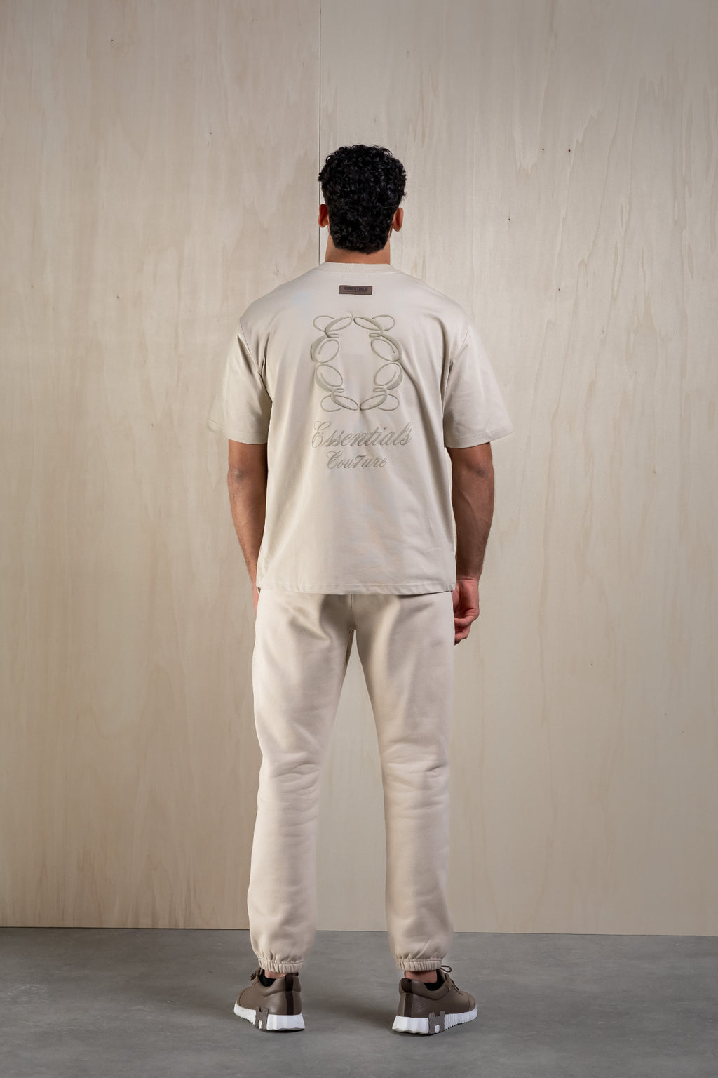 CLASSIC LOGO SHIRT - CREAM