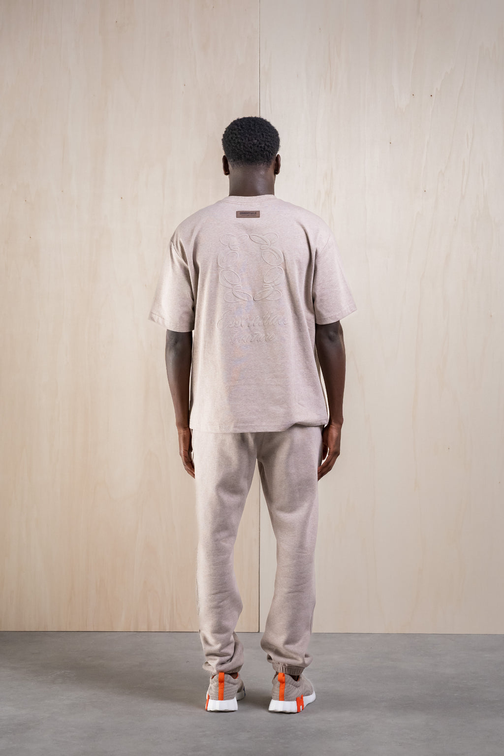 CLASSIC LOGO SHIRT - DARK BEIGE