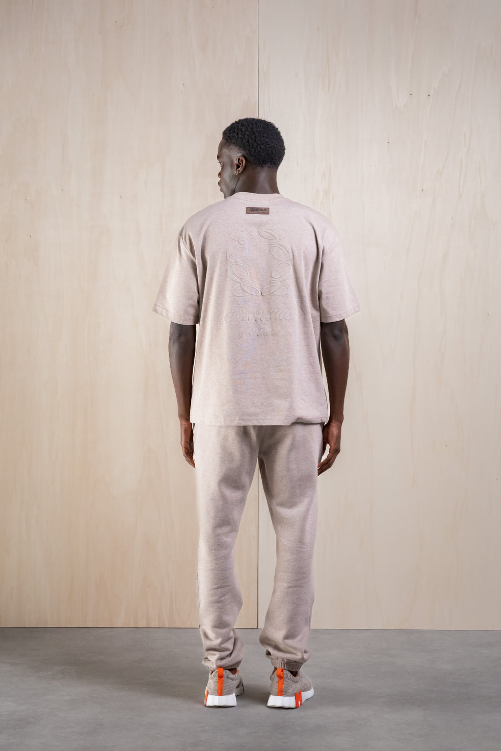 CLASSIC LOGO SHIRT - DARK BEIGE