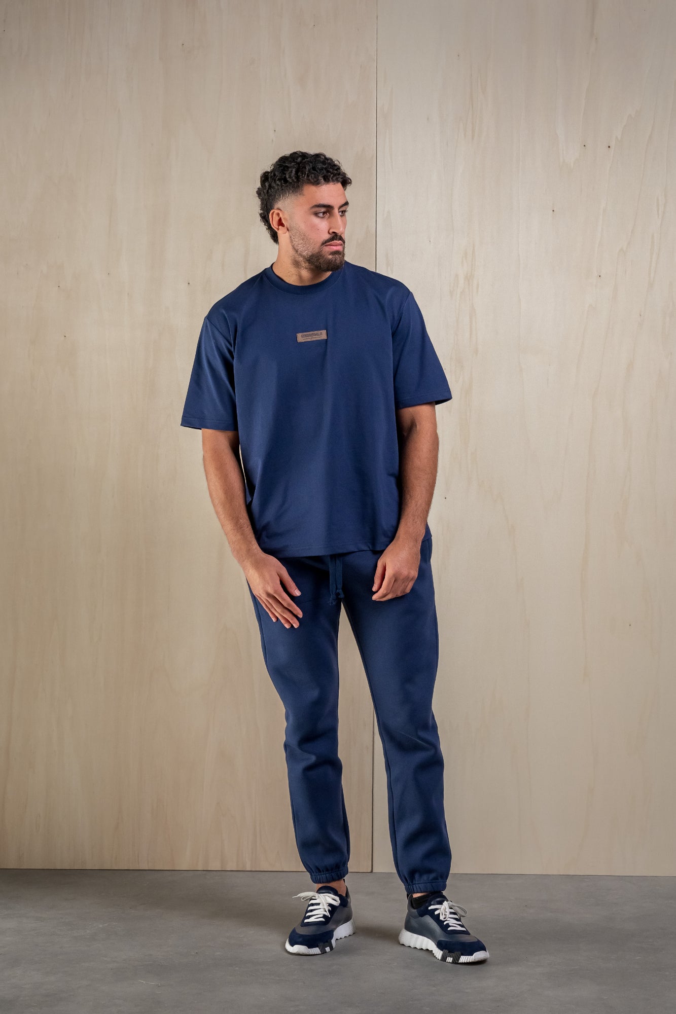 RUBBER SHIRT - NAVY BLUE