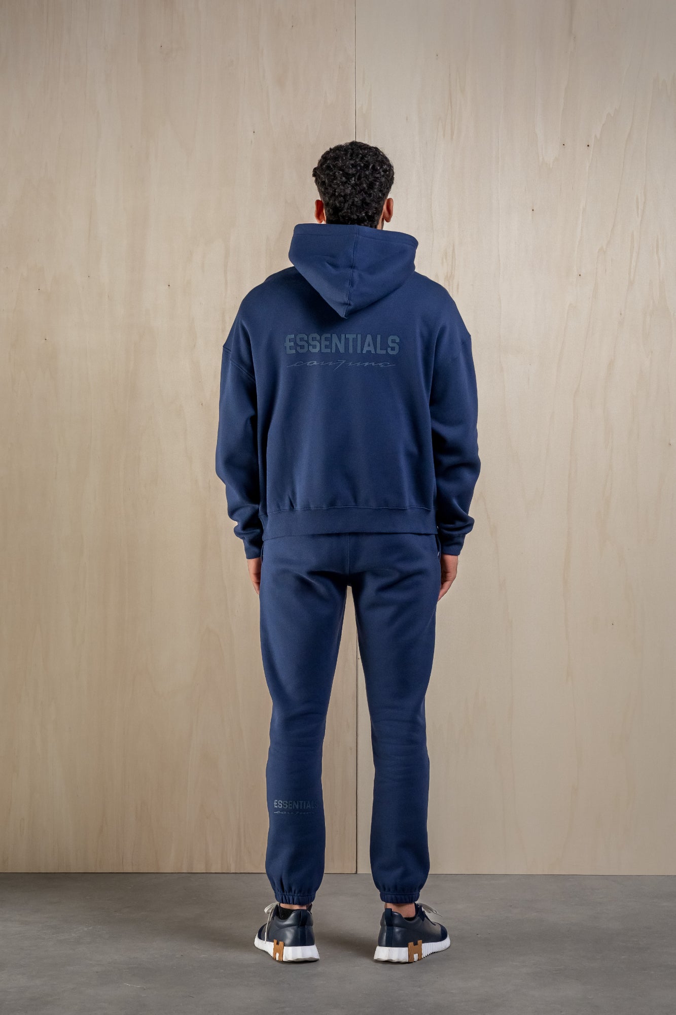 RUBBER TRACKSUIT - NAVY BLUE
